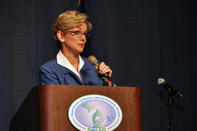 Energy Secretary Jennifer Granholm set off on a four-day electric-vehicle road trip, however, a Georgia family ended up calling the police after one of Granholm’s staffers used a gas vehicle to hold a charging space. 