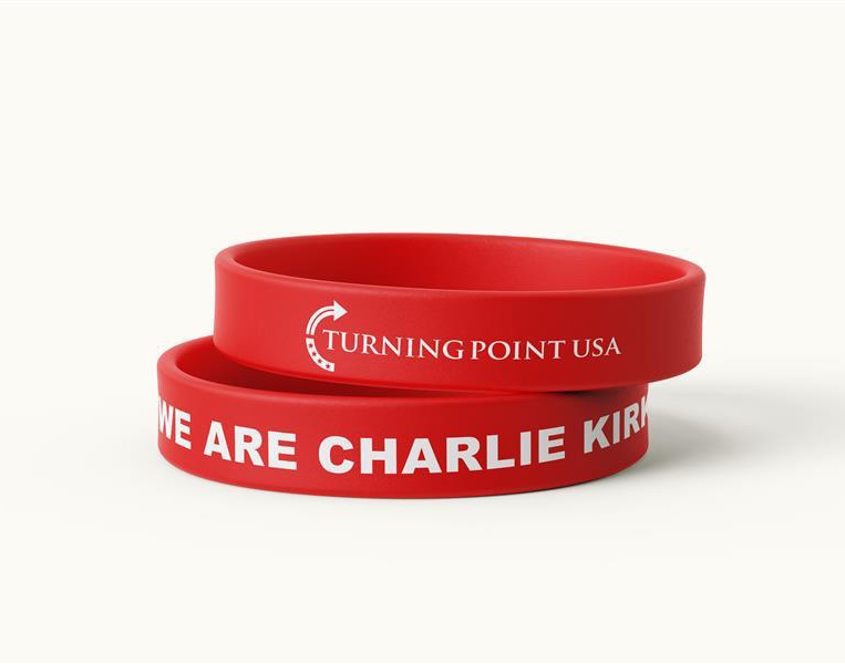 We Are Charlie Kirk Wristband